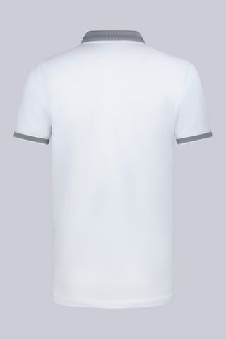 Beyaz Regular Fit 100% Pamuklu Polo Yaka Tişört
