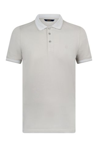Haki Regular Fit 100% Pamuklu Polo Yaka Tişört