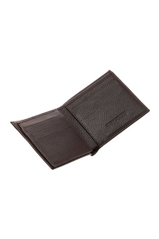 Kahverengi Kutulu %100 Hakiki Deri Erkek Cüzdan